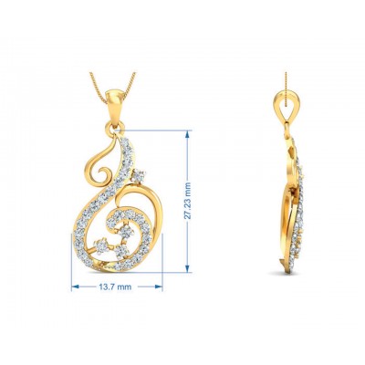 Dixa Diamond Pendant